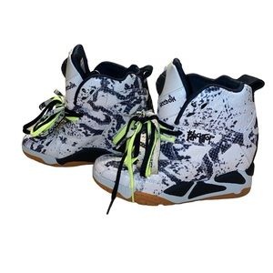 NEW Melody Ehsani x Reebok Blacktop Pump Wedge. Size 6